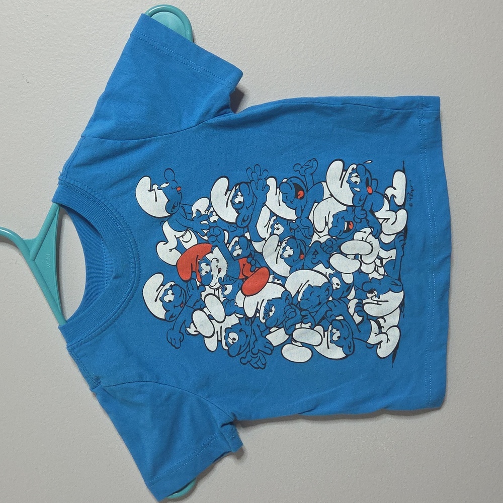 Blue Smurfs Kids T-Shirt